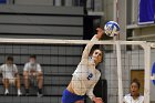 VB vs RIC  Wheaton Women's Volleyball vs Rhode Island College. - Photo by Keith Nordstrom : Wheaton, Volleyball, VB